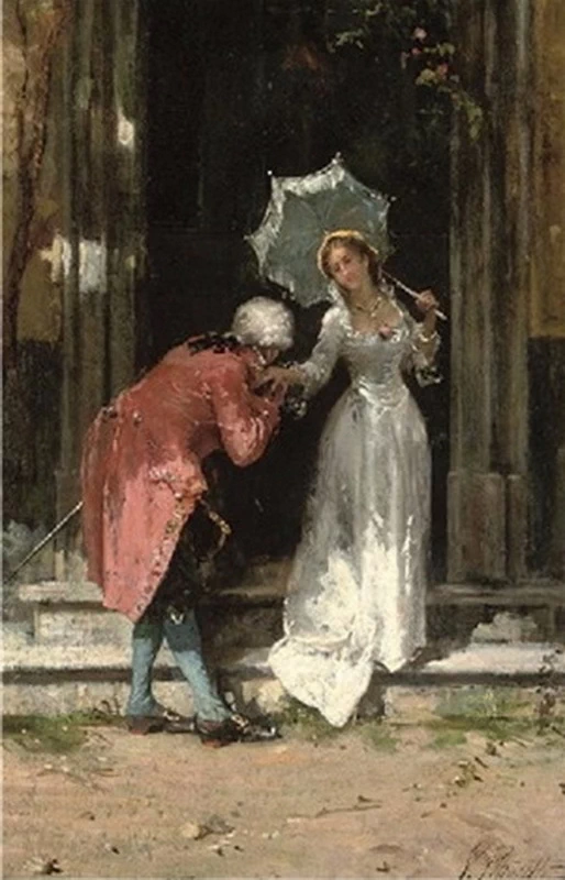 Il saluto del corteggiatore